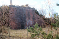 
Coke ovens bridge abutments, Big Pit, March 2010